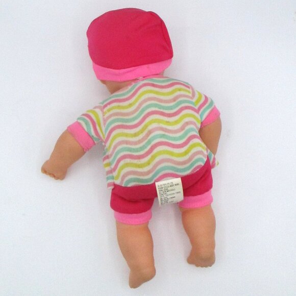 GI Go Dolls Set if 2 Expressions Smile Beanbag -Baby Paci Blue Eyes Vnyl 9" - Picture 5 of 8